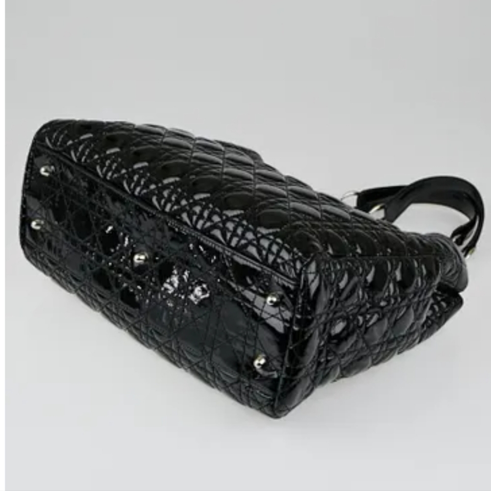 DIOR Patent Leather Tote - Picture 5 of 13